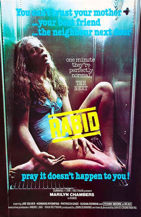 Rabid (1977) cast and crew credits, including actors, actresses, directors, writers and more. Menu. Movies. Release Calendar Top 250 Movies Most Popular Movies Browse ... 